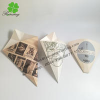 Special novelty custom design crepe food cone packaging