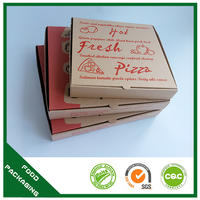 Disposable take away delivery Pizza box
