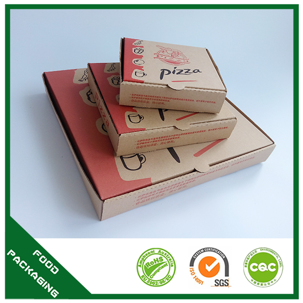 Custom design print Carton pizza box